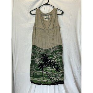 Chelsea & Violet Medium Tropical‎ Safari Dress Belt Missing